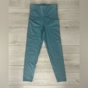 SPANX Teal Leggings - Small, 7/8